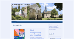 Desktop Screenshot of chemire-le-gaudin.com